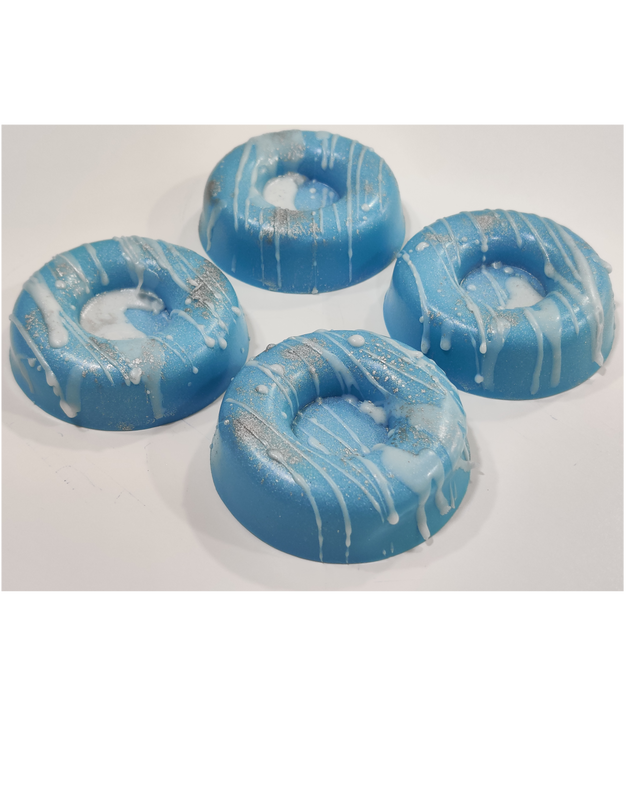 Donut Desert Blue Soap l Organic l Handmade l SLS Free l Kids Friendly (1 Soap)